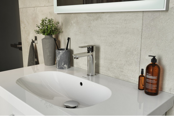 Мебель для ванной Duravit D-code белая матовая подвесная, с ящиками