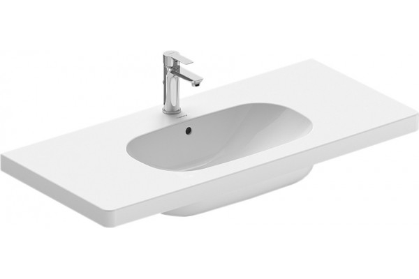 Тумба с раковиной Duravit XBase 100 графит, подвесная, с ящиками