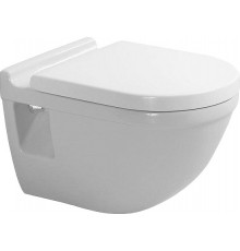 Унитаз подвесной Duravit Starck 3 2200090000 белый, овальный, 36.5x54 см