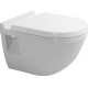 Унитаз подвесной Duravit Starck 3 2200090000 белый, овальный, 36.5x54 см