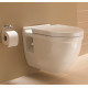 Унитаз подвесной Duravit Starck 3 2200090000 белый, овальный, 36.5x54 см
