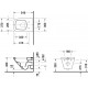 Унитаз подвесной Duravit DuraStyle 2536090000 белый, овальный, 37x54 см