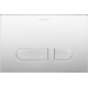 Кнопка смыва Duravit DuraSystem WD5001021000 глянцевый хром механическая,  в современном стиле