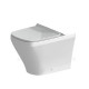 Унитаз напольный Duravit DuraStyle  белый, прямоугольный, антивсплеск, 37x63 см