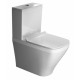 Унитаз напольный Duravit DuraStyle  белый, прямоугольный, антивсплеск, 37x63 см