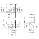 Унитаз напольный Duravit DuraStyle  белый, прямоугольный, антивсплеск, 37x63 см