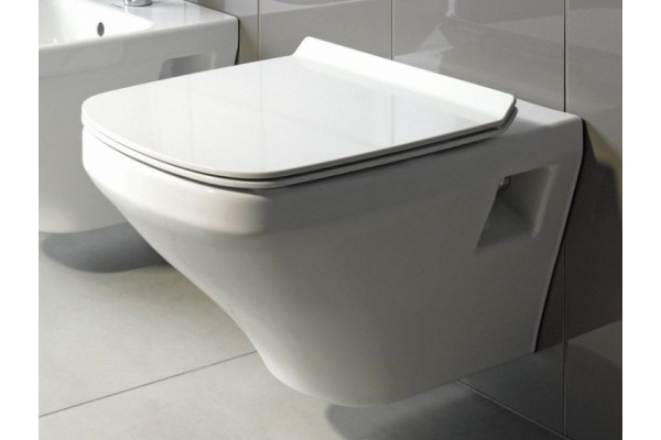 Унитаз подвесной Duravit DuraStyle укороченный белый, прямоугольный, 37x48 см