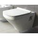Унитаз подвесной Duravit DuraStyle безободковый белый, прямоугольный, 37x54 см