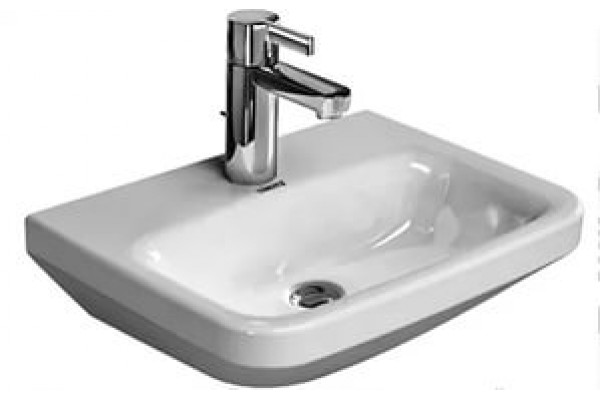 Раковина подвесная Duravit DuraStyle 45 см цвет белый, прямоугольная