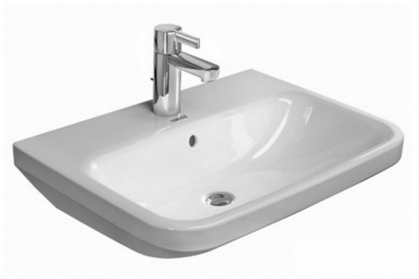 Раковина подвесная Duravit DuraStyle 55 см цвет белый, прямоугольная