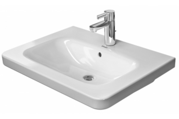 Раковина встраиваемая Duravit DuraStyle 80 см цвет белый, на тумбу