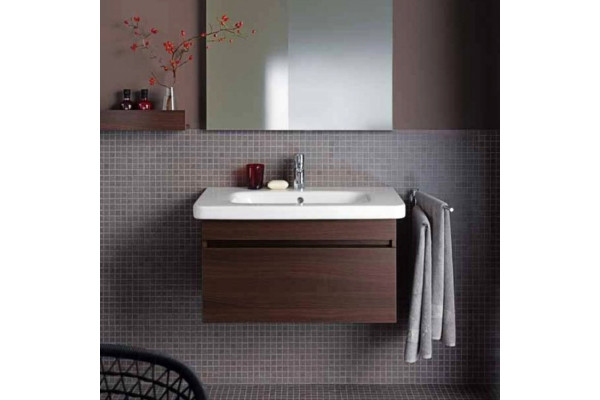 Раковина встраиваемая Duravit DuraStyle 80 см цвет белый, на тумбу
