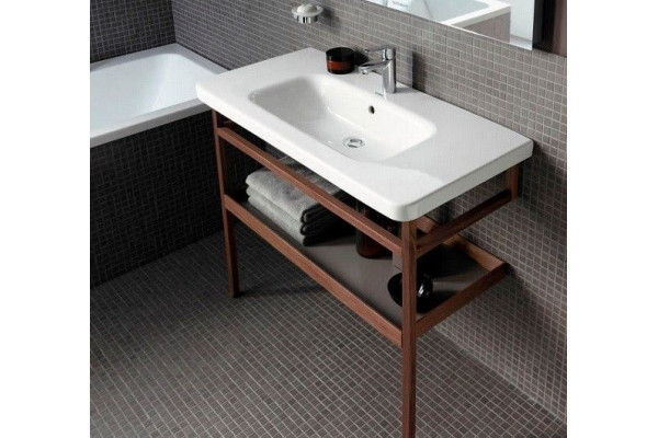 Раковина встраиваемая Duravit DuraStyle 80 см цвет белый, на тумбу