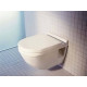 Унитаз подвесной Duravit Starck 3 Compact белый, овальный, 36.5x48 см