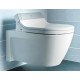 Унитаз подвесной Duravit Starck 3 SensoWash белый, овальный, 37x62 см