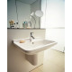 Раковина подвесная Duravit Starck 3 65 см цвет белый, прямоугольная