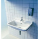 Раковина подвесная Duravit Starck 3 55 см цвет белый, прямоугольная