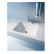 Раковина встриаиваемая Duravit Starck 49 см цвет белый, прямоугольная
