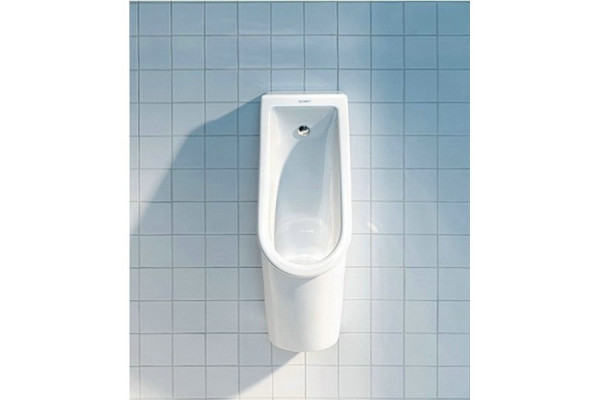 Писсуар подвесной Duravit Starck 3 с внешней подачей воды, белый, 24.5x30x70 см