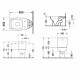 Унитаз напольный Duravit D-Code  белый, овальный, антивсплеск, 35.5x65 см
