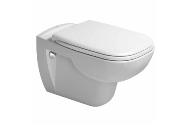 Унитаз подвесной Duravit D-Code  белый, овальный, антивсплеск, 35.5x54.5 см