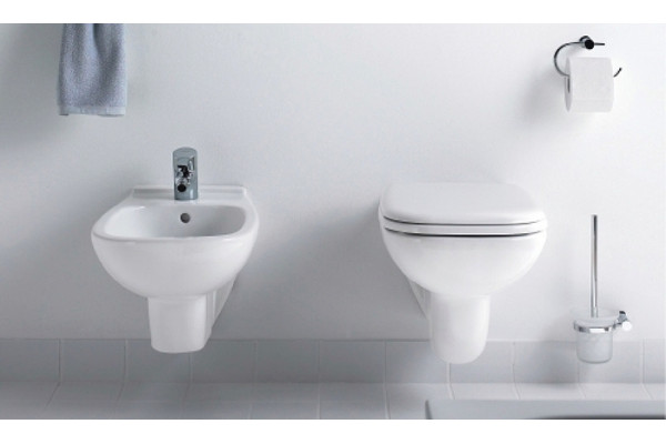 Унитаз подвесной Duravit D-Code  белый, овальный, антивсплеск, 35.5x54.5 см