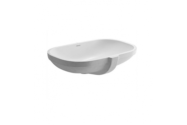Раковина встраиваемая Duravit D-code 49х29 цвет белый, овальная