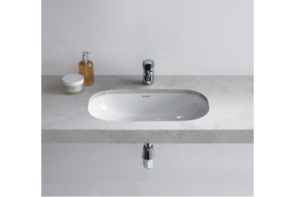 Раковина встраиваемая Duravit D-code 49х29 цвет белый, овальная