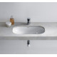 Раковина встраиваемая Duravit D-code 49х29 цвет белый, овальная
