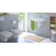 Биде подвесное Duravit D-Code цвет белый, овальное, антивсплеск, 35.5x54 см