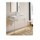 Раковина накладная Duravit Vero 80 см цвет белый, на столешницу, прямоугольная
