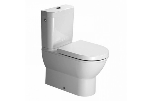 Унитаз напольный Duravit Darling New  белый, овальный, антивсплеск, 37x63 см