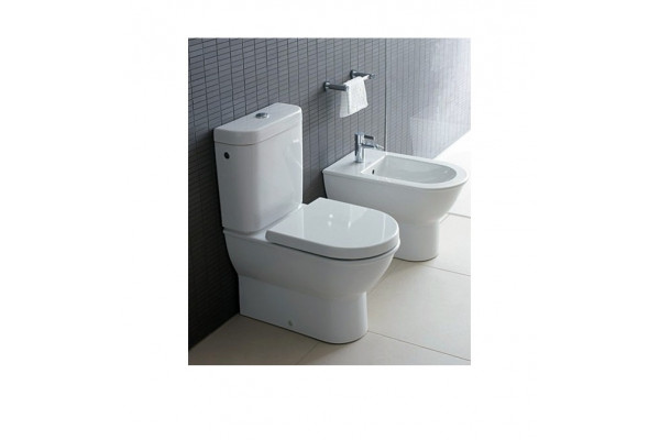 Унитаз напольный Duravit Darling New  белый, овальный, антивсплеск, 37x63 см