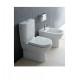 Унитаз напольный Duravit Darling New  белый, овальный, антивсплеск, 37x63 см