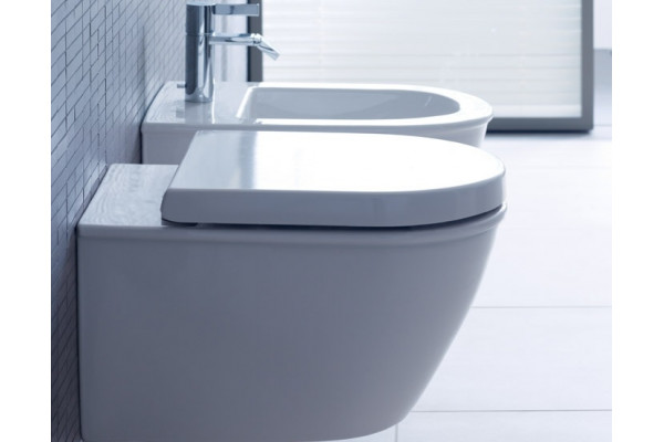 Унитаз подвесной Duravit Darling New  белый, овальный, антивсплеск, 36.5x54 см