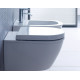 Унитаз подвесной Duravit Darling New  белый, овальный, антивсплеск, 36.5x54 см