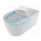 Унитаз подвесной Duravit ME by Starck compact белый, овальный, 37x48 см
