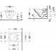 Унитаз подвесной Duravit DuraStyle 45510900A1 белый, прямоугольный, 37x54 см