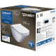 Унитаз подвесной Duravit DuraStyle 45510900A1 белый, прямоугольный, 37x54 см