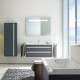 Тумба для комплекта Duravit Ketho 100 графит матовый подвесная, с ящиками