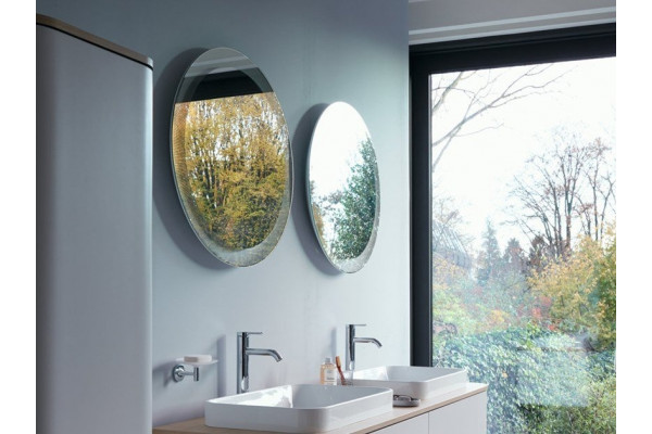 Зеркало Duravit Happy D.2 Plus HP7481G0000 округлое, с подсветкой