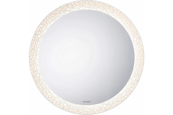 Зеркало Duravit Happy D.2 Plus HP7481G0000 округлое, с подсветкой