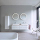 Зеркало Duravit Happy D.2 Plus HP7486G0000 округлое, с подсветкой