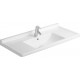 Тумба с раковиной Duravit Ketho 80 графит матовый, подвесная, с ящиками