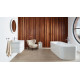 Тумба с раковиной Duravit Happy D.2 Plus 100 белая, подвесная, с ящиками