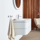 Тумба с раковиной Duravit Happy D.2 Plus 100 белая, подвесная, с ящиками