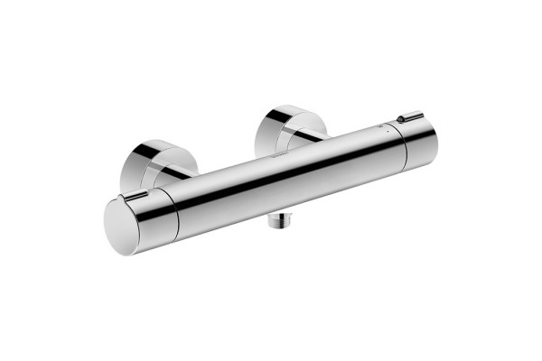 Duravit C.1 Смеситель термостатический для душа настенный выпуск снизу цвет: хром C14220000010