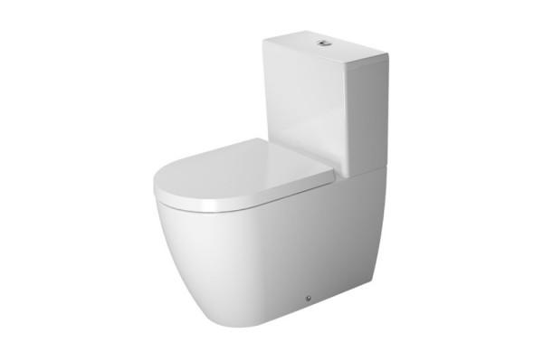 Duravit ME by Starck Унитаз комбинированный с вертикальным смывом с отдельным бачком (не вкл. бачок) включая крепление 45л. с HygieneGlaze 370x650 2170092000