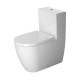 Duravit ME by Starck Унитаз комбинированный с вертикальным смывом с отдельным бачком (не вкл. бачок) включая крепление 45л. с HygieneGlaze 370x650 2170092000