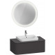 Тумба для комплекта Duravit Happy D.2 Plus 100 графит суперматовый подвесная, с ящиками